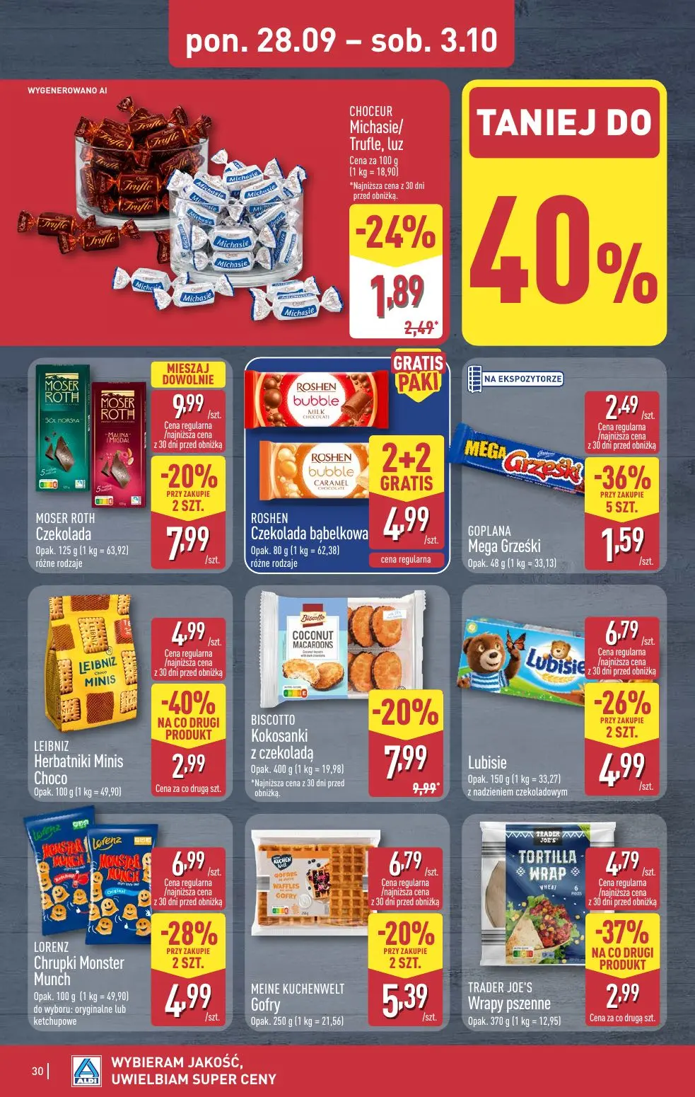 gazetka promocyjna ALDI Wybieram ALDI 🛒 - Strona 30