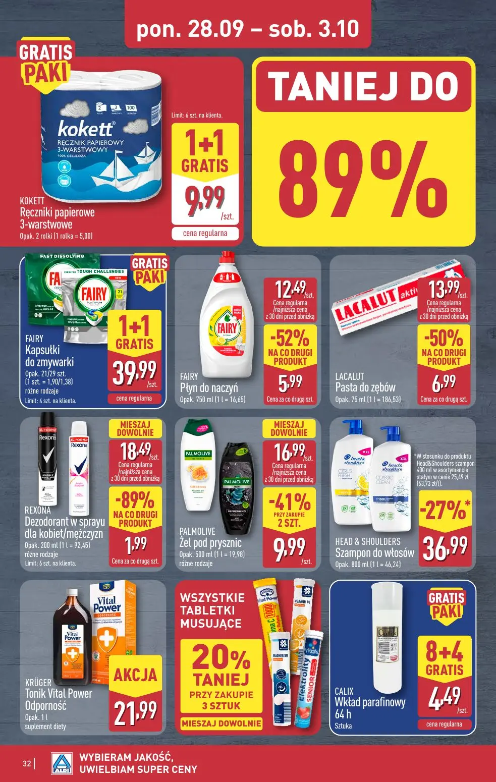 gazetka promocyjna ALDI Wybieram ALDI 🛒 - Strona 32