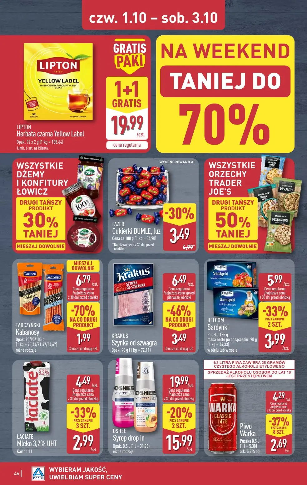 gazetka promocyjna ALDI Wybieram ALDI 🛒 - Strona 46