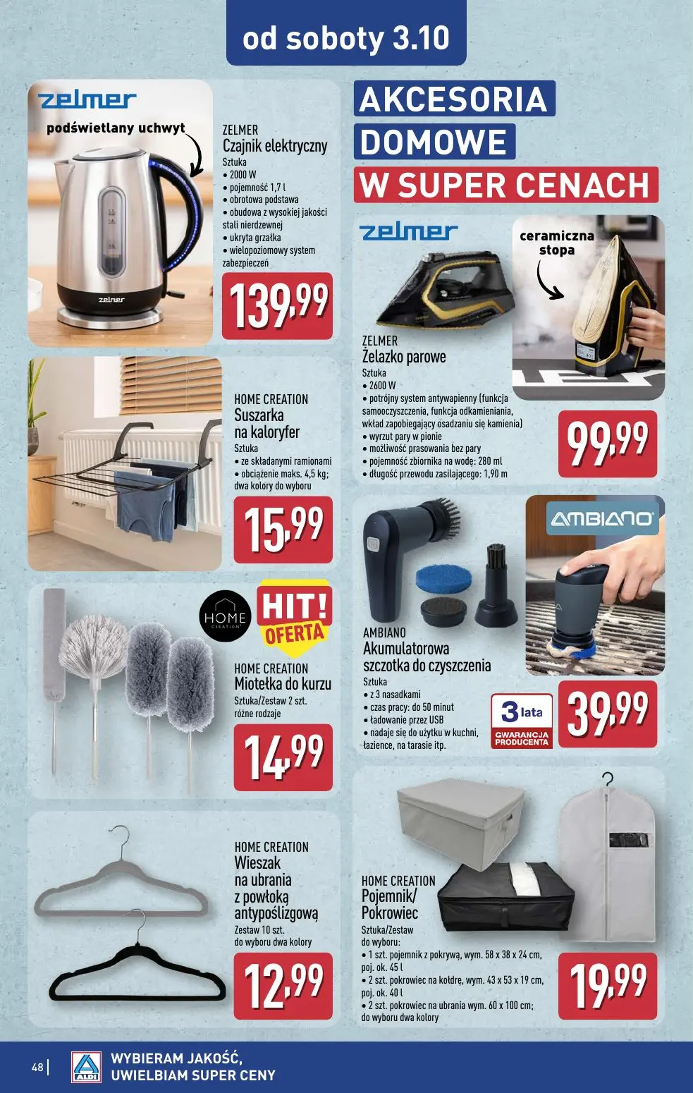 gazetka promocyjna ALDI Wybieram ALDI 🛒 - Strona 48
