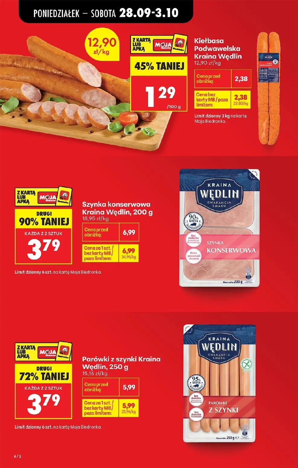 gazetka promocyjna Biedronka Od poniedziałku - Strona 6