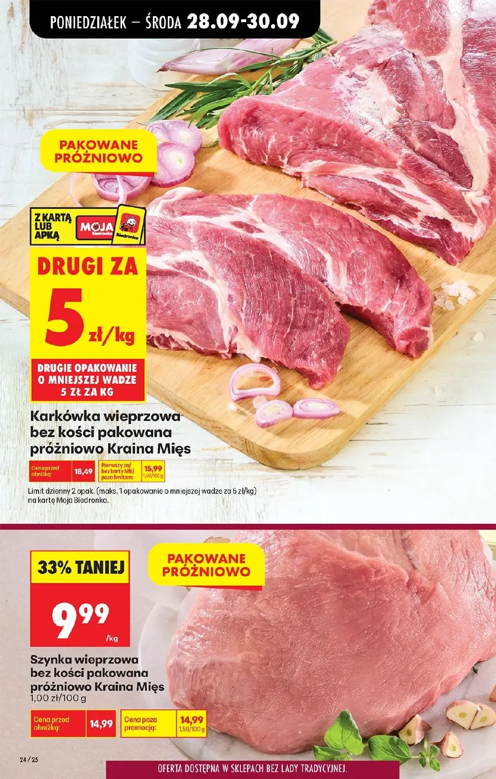 gazetka promocyjna Biedronka Od poniedziałku - Strona 30