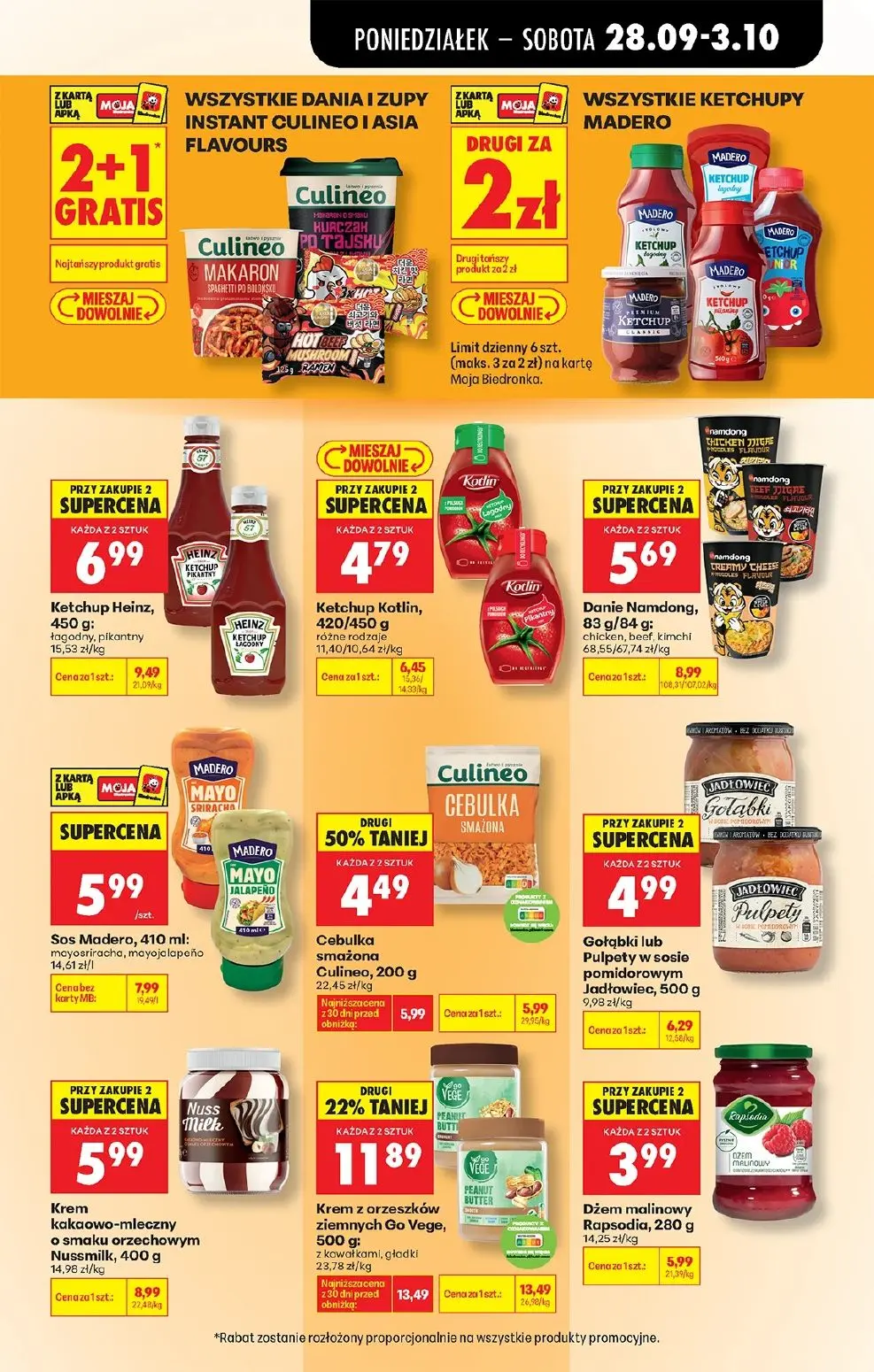 gazetka promocyjna Biedronka Od poniedziałku - Strona 71