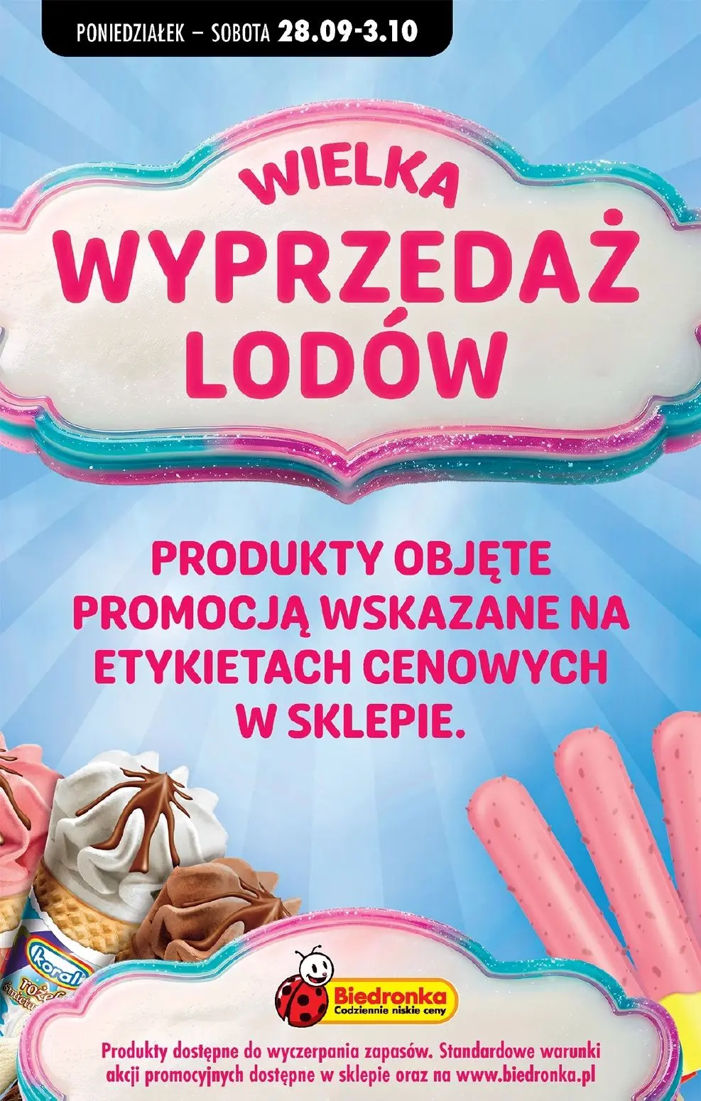 gazetka promocyjna Biedronka Od poniedziałku - Strona 72