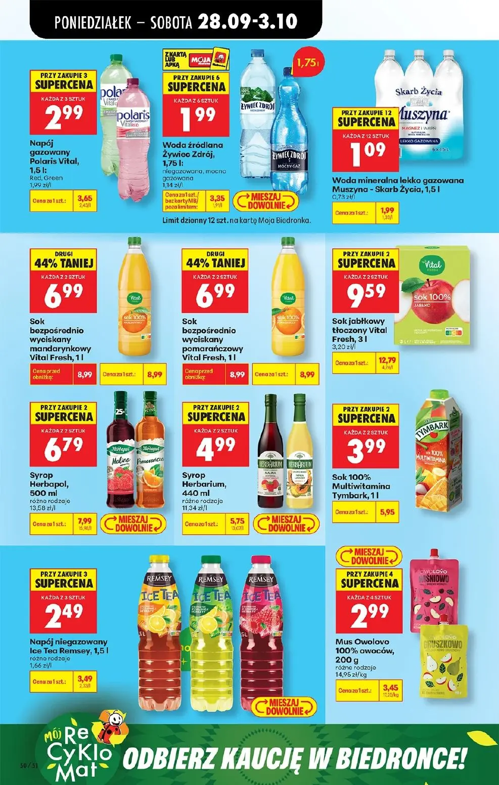 gazetka promocyjna Biedronka Od poniedziałku - Strona 84