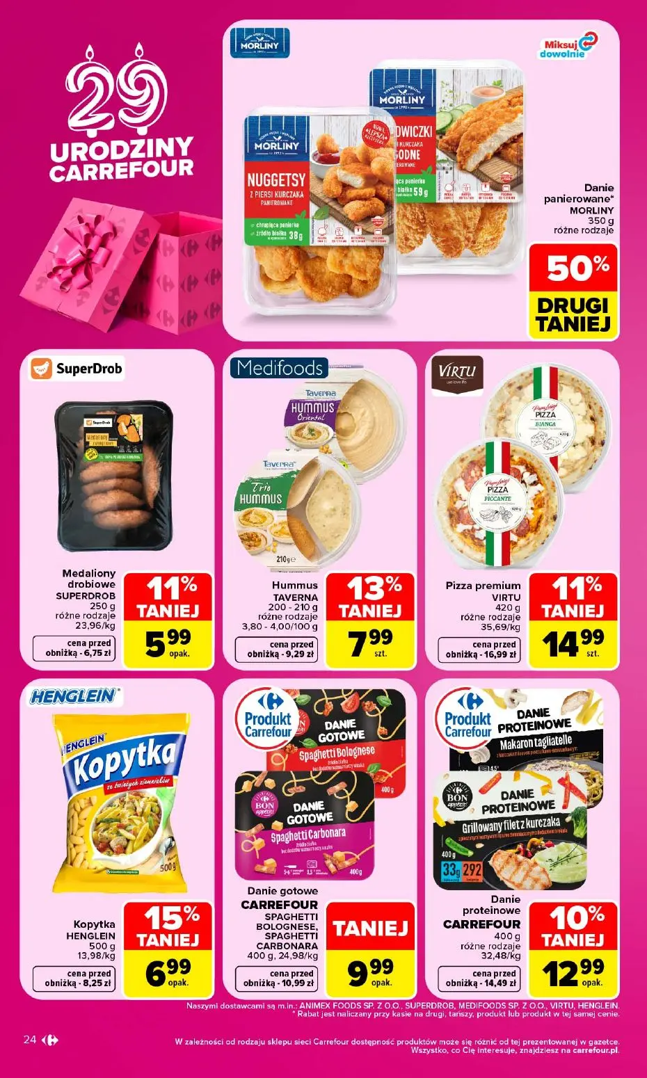 gazetka promocyjna Carrefour Market 29 urodziny Carrefour - Strona 24
