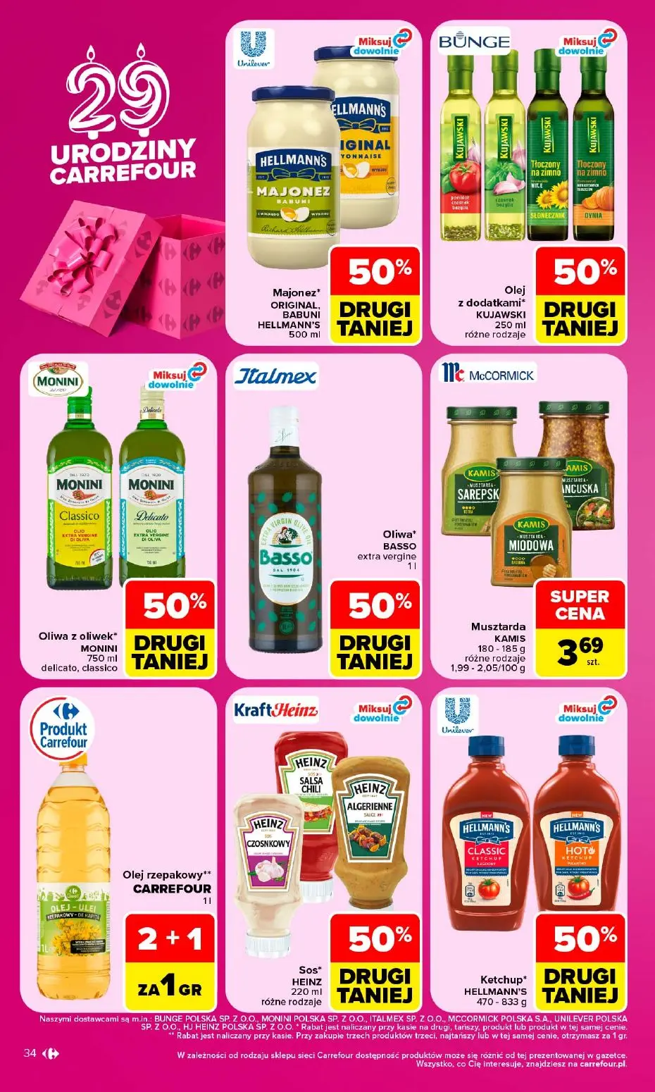 gazetka promocyjna Carrefour Market 29 urodziny Carrefour - Strona 34