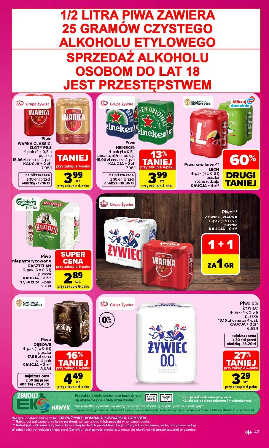 gazetka promocyjna Carrefour Market 29 urodziny Carrefour - Strona 47
