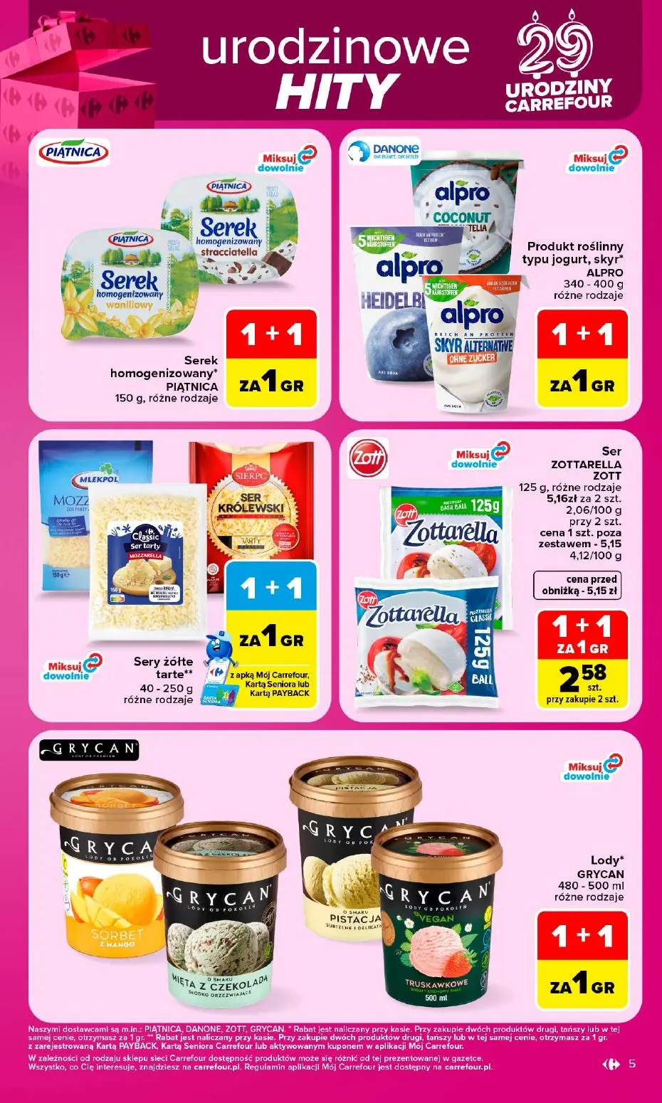 gazetka promocyjna Carrefour 29 urodziny Carrefour - Strona 5