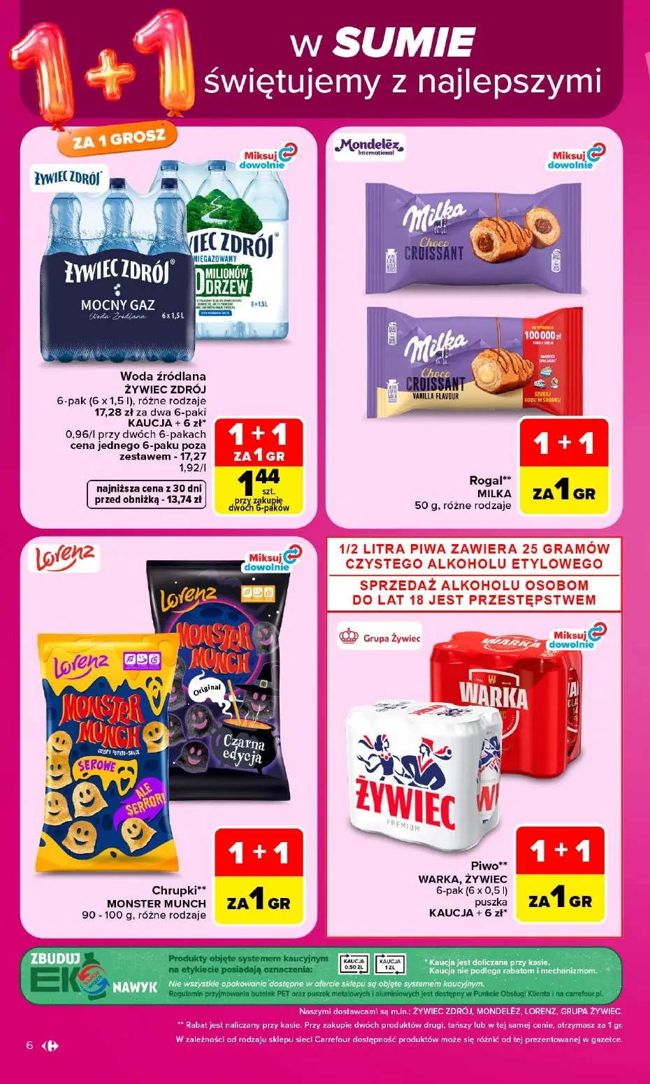 gazetka promocyjna Carrefour 29 urodziny Carrefour - Strona 6