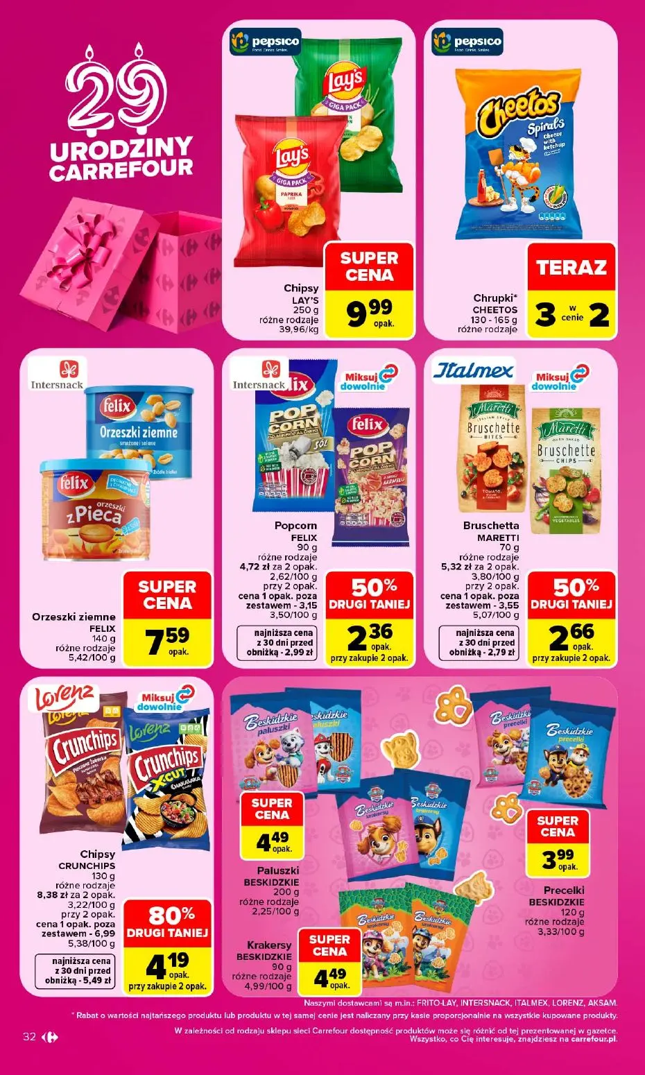 gazetka promocyjna Carrefour 29 urodziny Carrefour - Strona 32