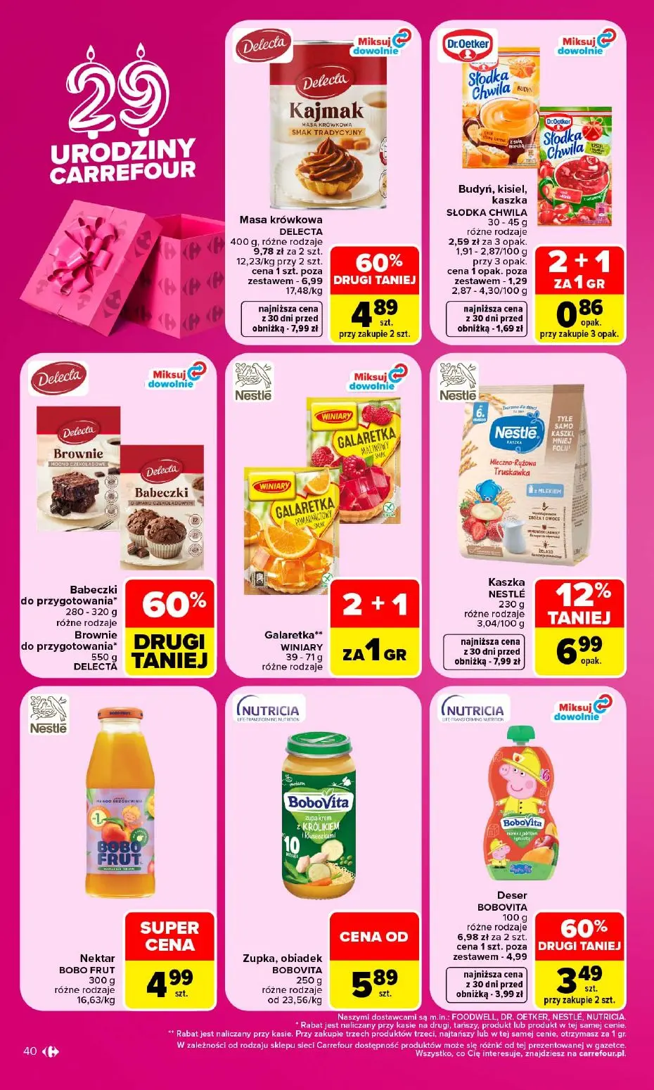 gazetka promocyjna Carrefour 29 urodziny Carrefour - Strona 40