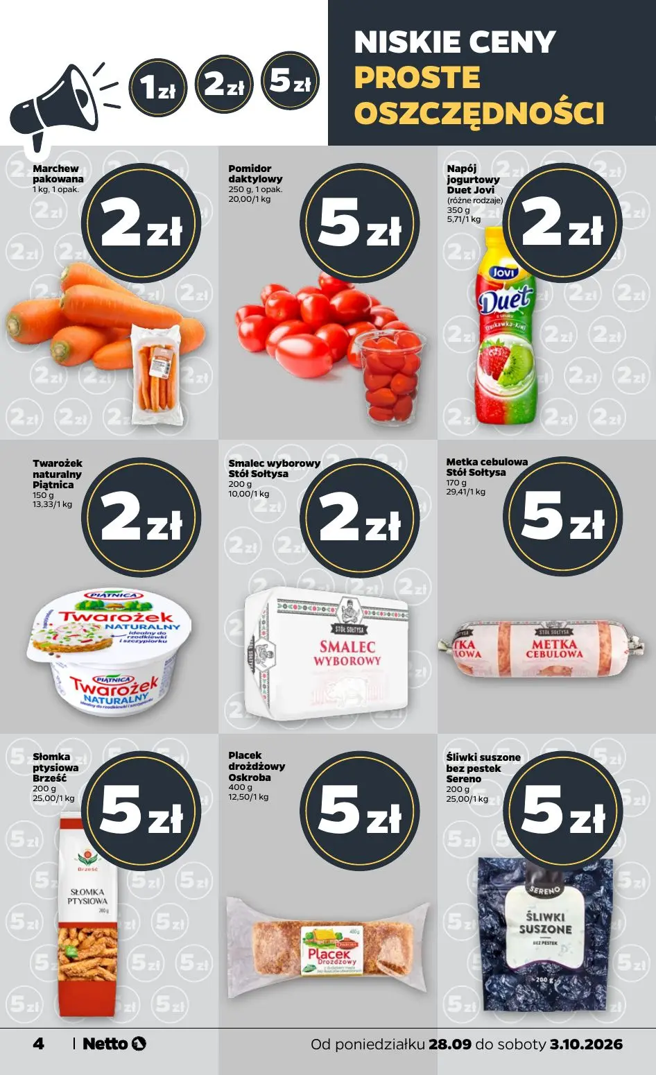 gazetka promocyjna NETTO Gazetka spożywcza - Strona 4