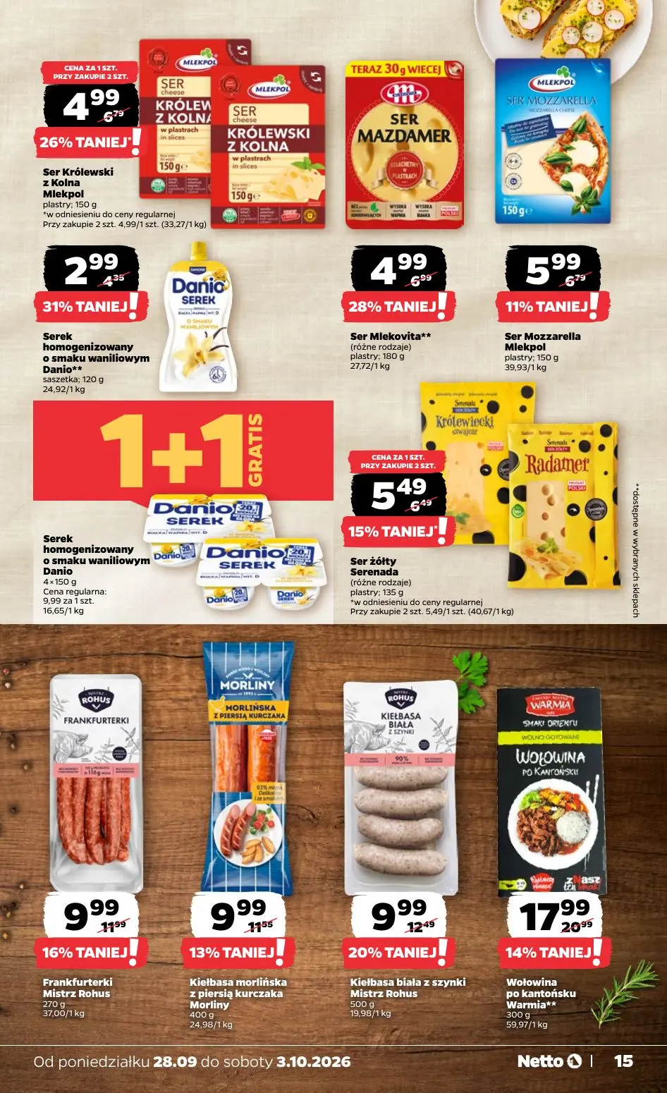 gazetka promocyjna NETTO Gazetka spożywcza - Strona 15