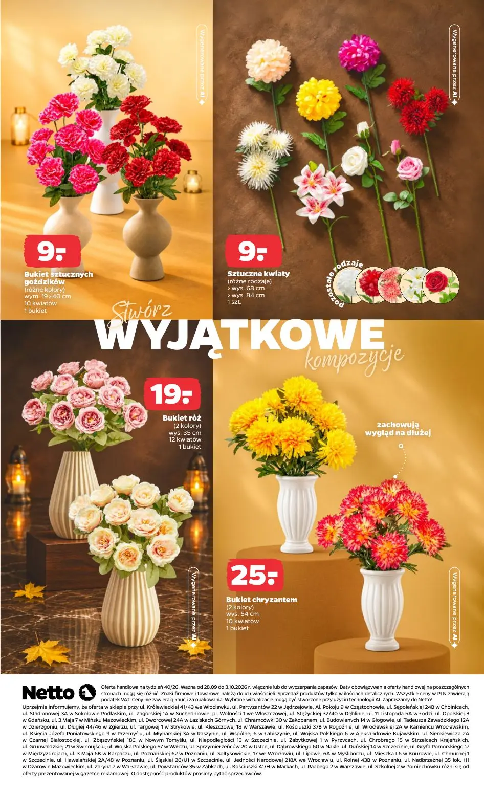 gazetka promocyjna NETTO Temat tygodnia: znicze 🕯️ - Strona 4