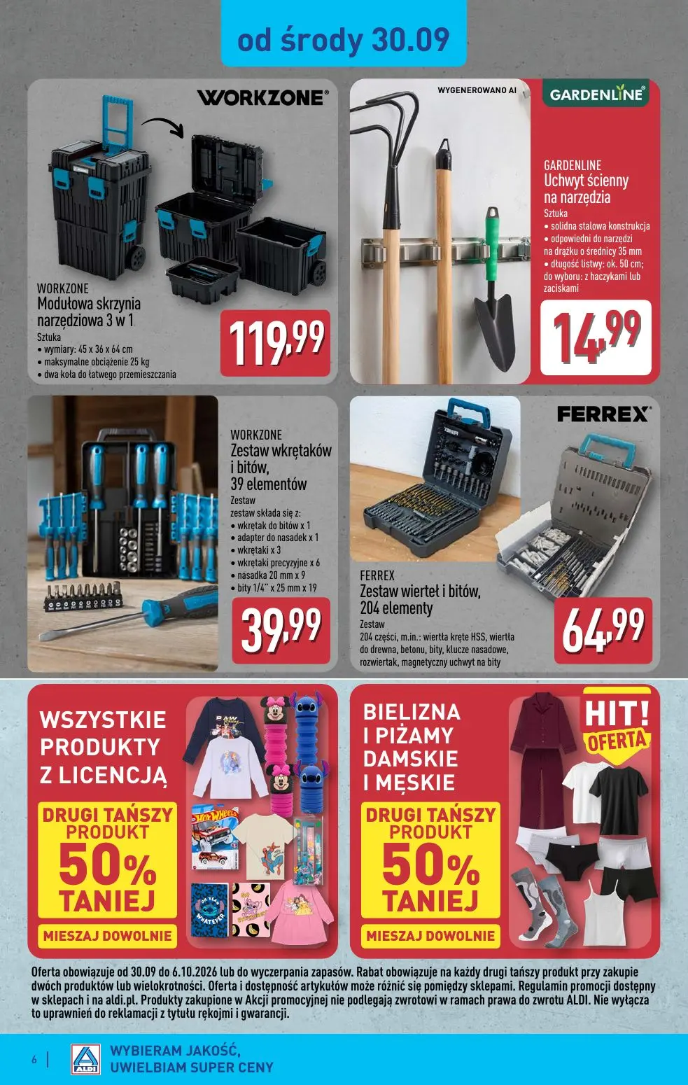 gazetka promocyjna ALDI Oferta od 30.09 - Strona 6