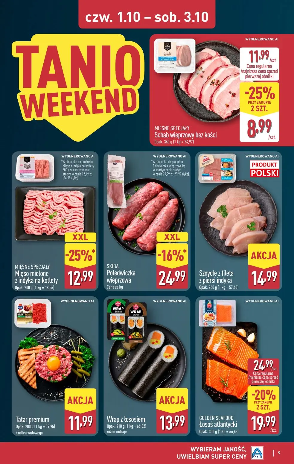 gazetka promocyjna ALDI Oferta na WEEKEND - Strona 9