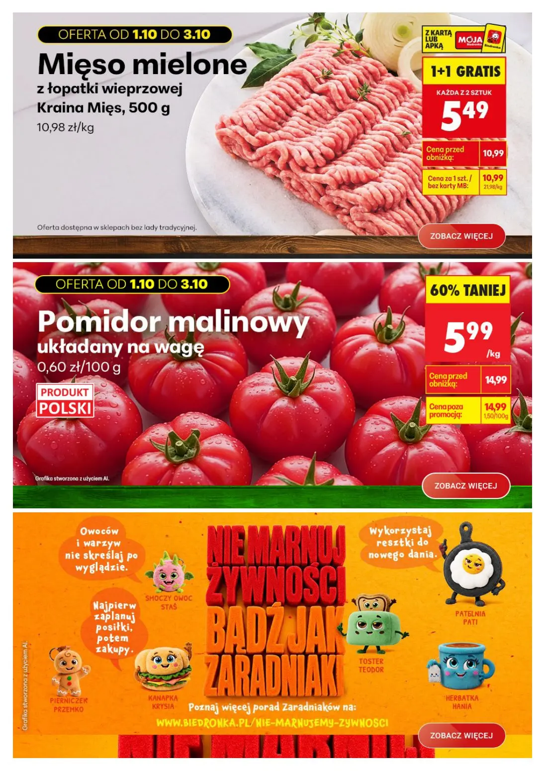 gazetka promocyjna Biedronka Biedronkowe oszczędności - Strona 5