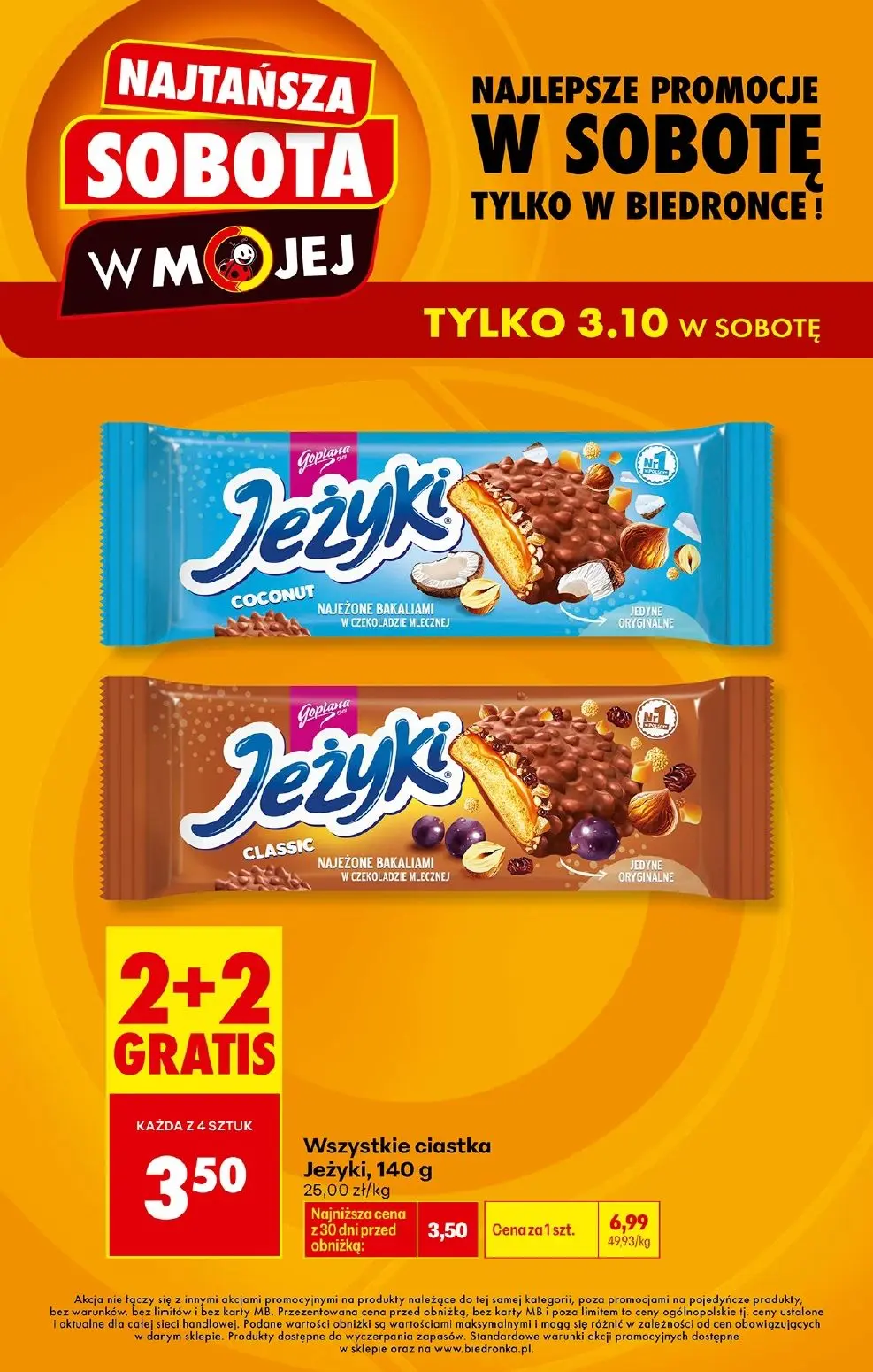 gazetka promocyjna Biedronka Najtańsza sobota - Strona 2