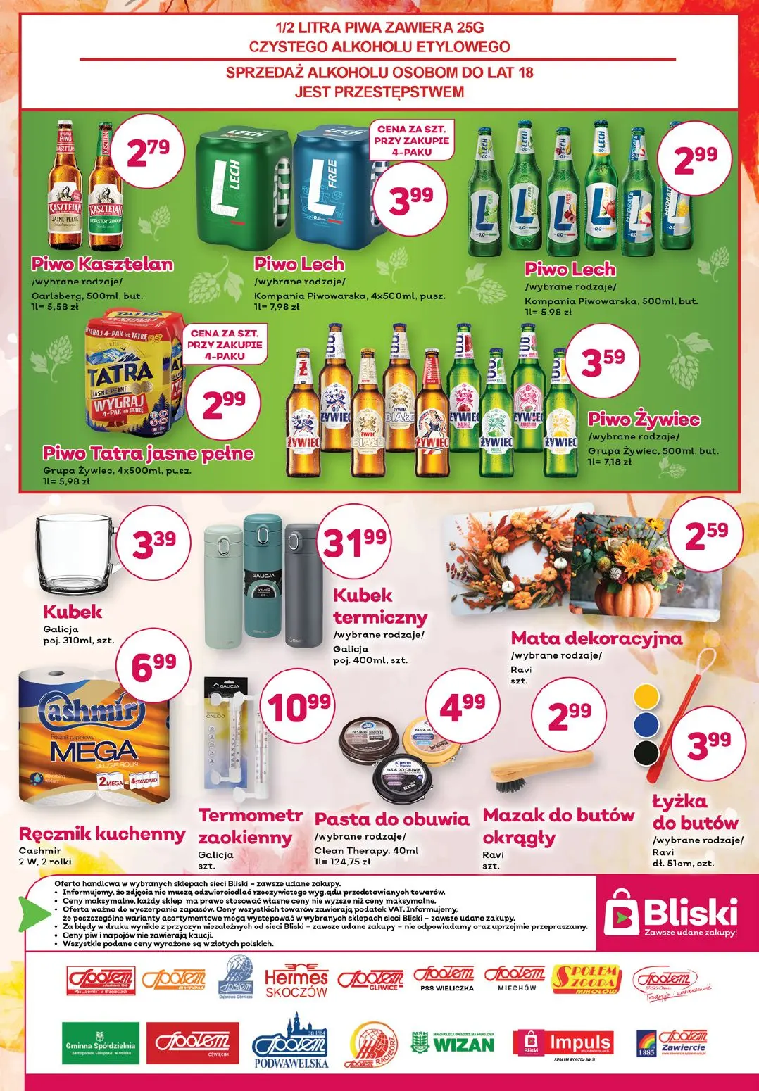 gazetka promocyjna Społem Zawiercie  - Strona 4