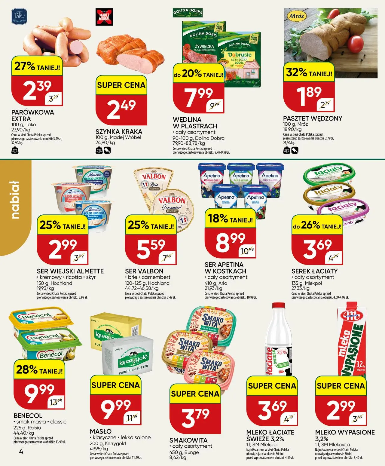 gazetka promocyjna Chata Polska  - Strona 4