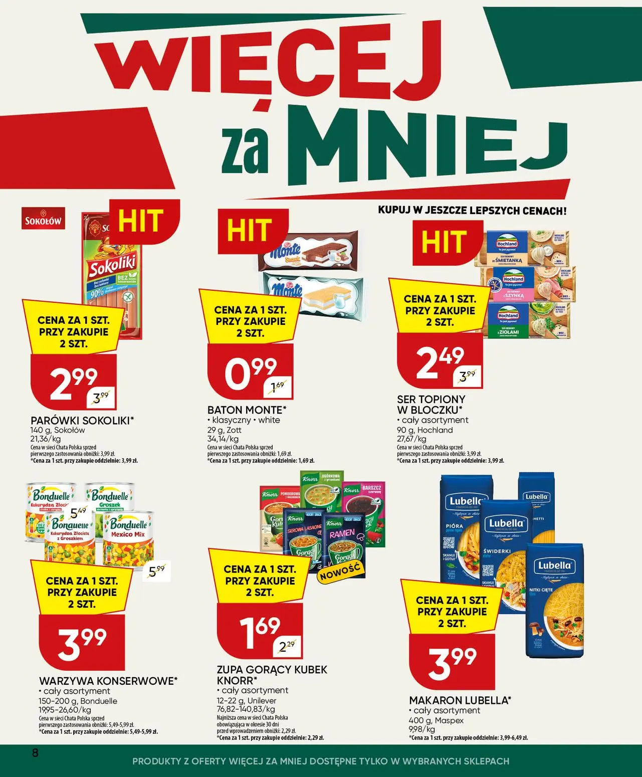 gazetka promocyjna Chata Polska  - Strona 8