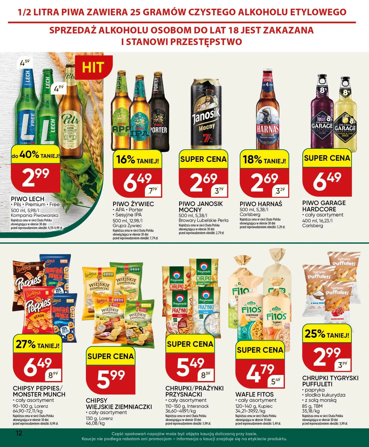 gazetka promocyjna Chata Polska  - Strona 12