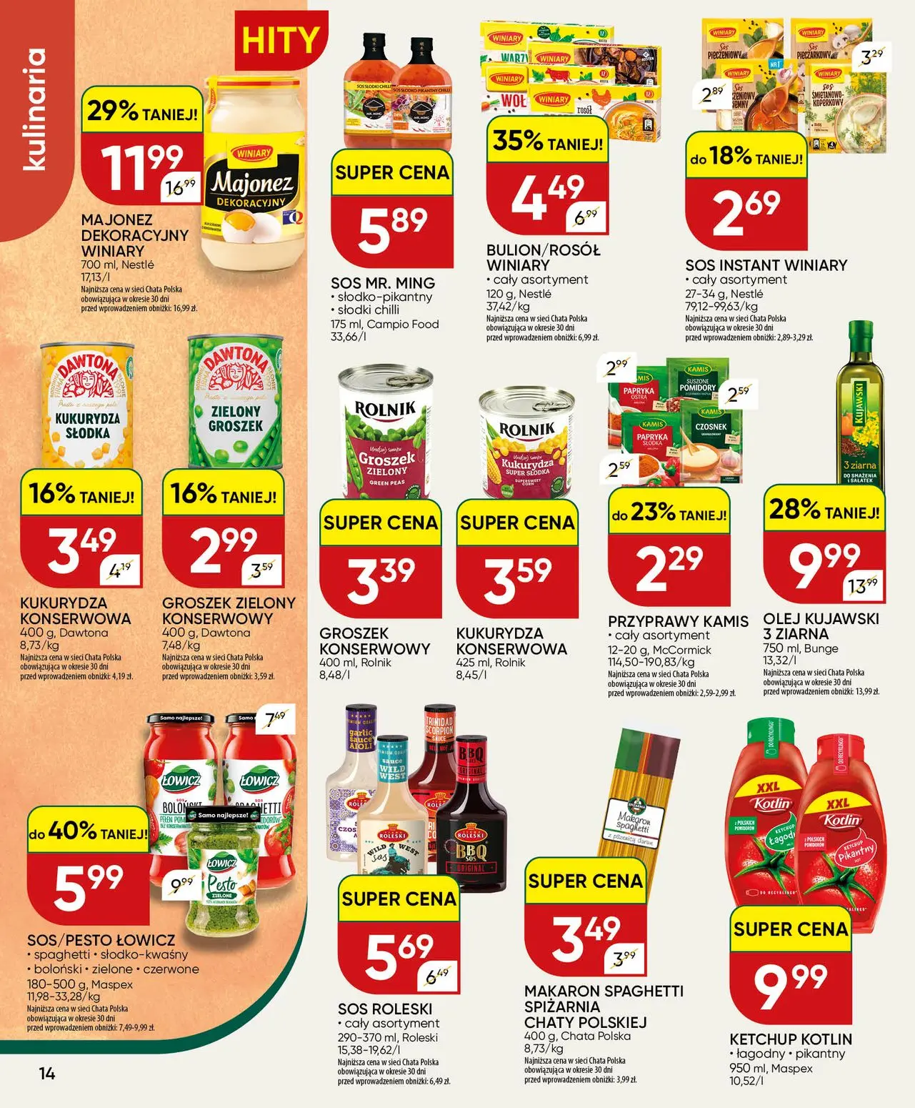 gazetka promocyjna Chata Polska  - Strona 14