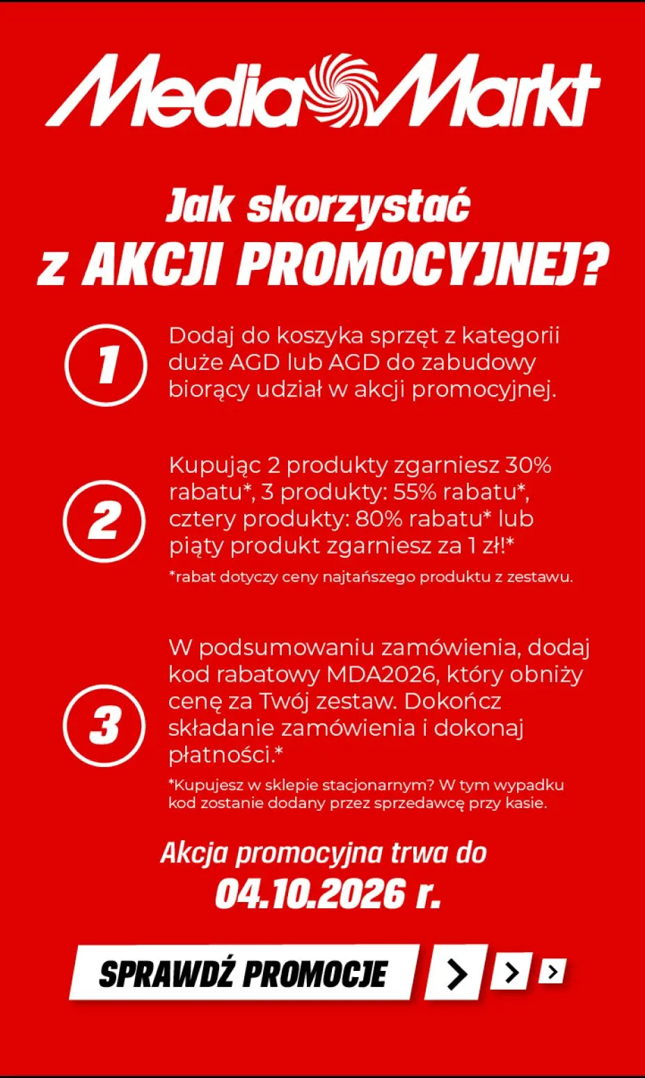 gazetka promocyjna Media Markt ZestawoMania w MediaMarkt: Kupuj sprzęt AGD w zestawach z kodem MDA2026 i oszczędzaj! - Strona 2