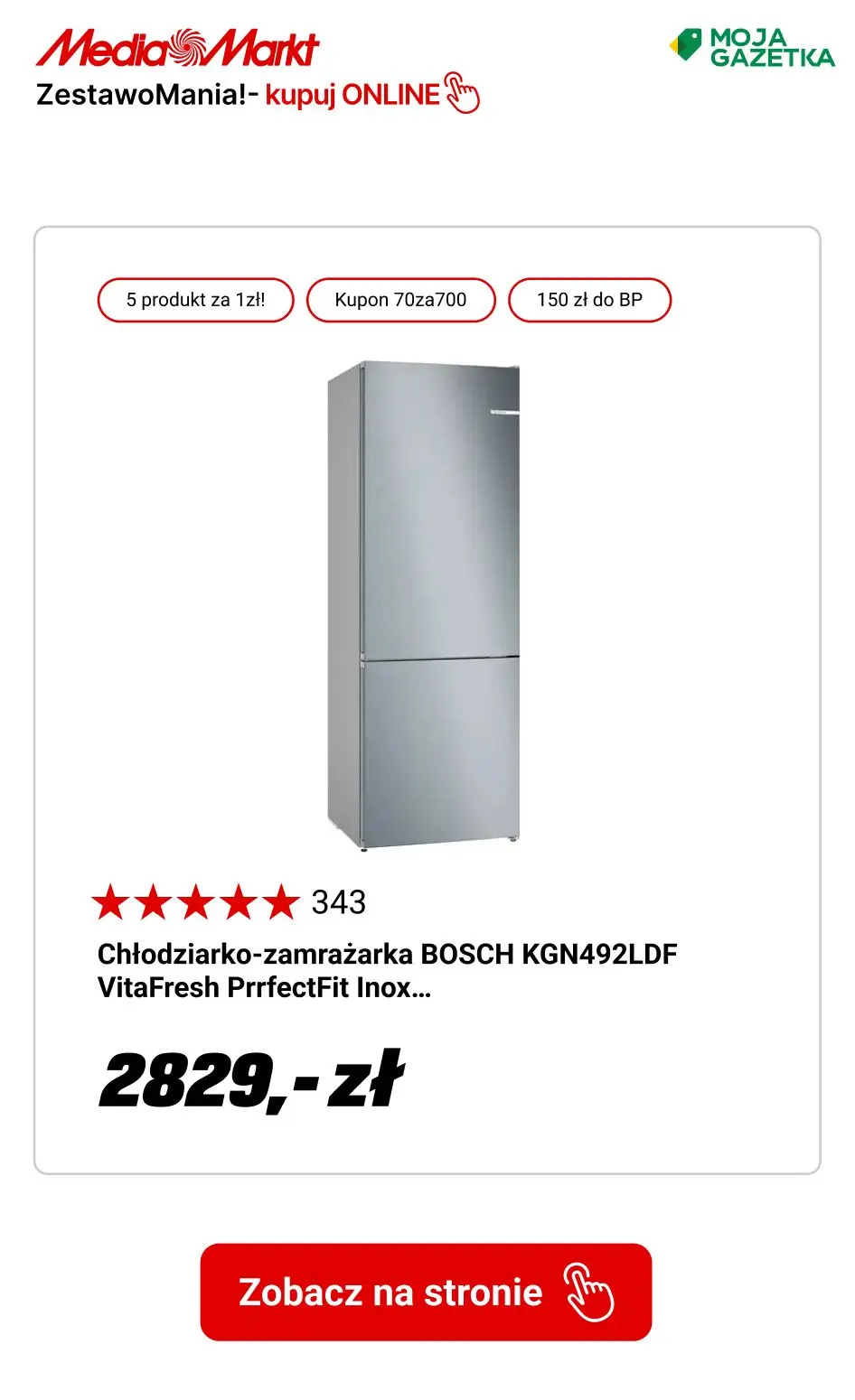 gazetka promocyjna Media Markt ZestawoMania w MediaMarkt: Kupuj sprzęt AGD w zestawach z kodem MDA2026 i oszczędzaj! - Strona 3