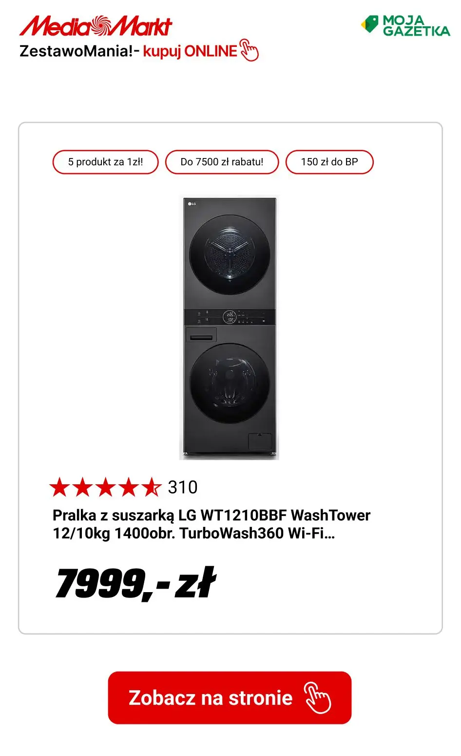 gazetka promocyjna Media Markt ZestawoMania w MediaMarkt: Kupuj sprzęt AGD w zestawach z kodem MDA2026 i oszczędzaj! - Strona 5