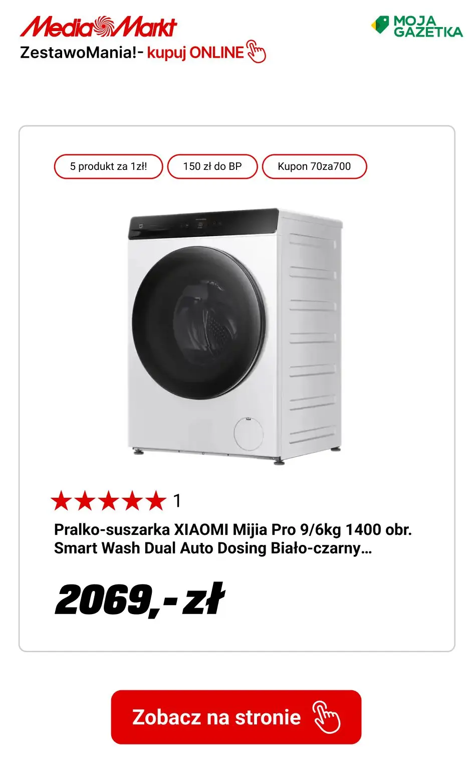 gazetka promocyjna Media Markt ZestawoMania w MediaMarkt: Kupuj sprzęt AGD w zestawach z kodem MDA2026 i oszczędzaj! - Strona 7