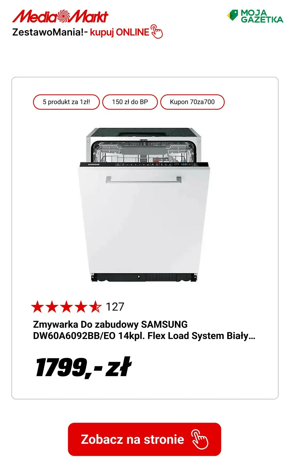 gazetka promocyjna Media Markt ZestawoMania w MediaMarkt: Kupuj sprzęt AGD w zestawach z kodem MDA2026 i oszczędzaj! - Strona 8