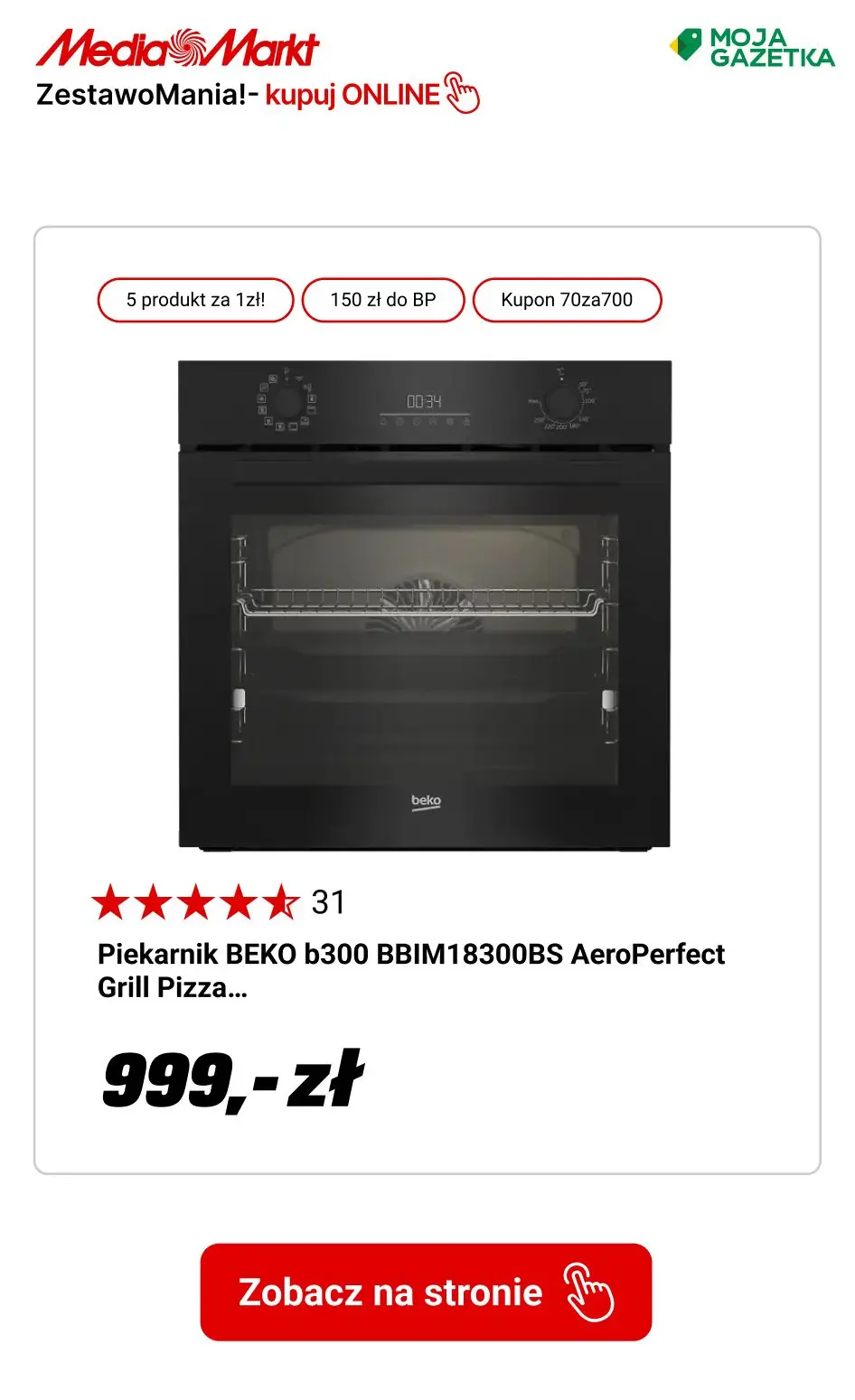 gazetka promocyjna Media Markt ZestawoMania w MediaMarkt: Kupuj sprzęt AGD w zestawach z kodem MDA2026 i oszczędzaj! - Strona 10