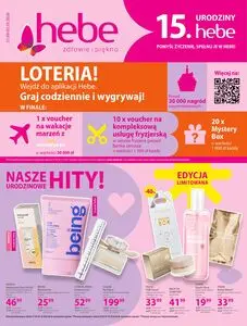 Gazetka promocyjna hebe, ważna od 2026-09-21 do 2026-10-05.
