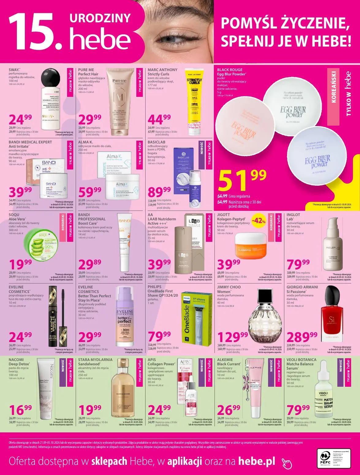 gazetka promocyjna hebe 15 urodziny HEBE - Strona 2