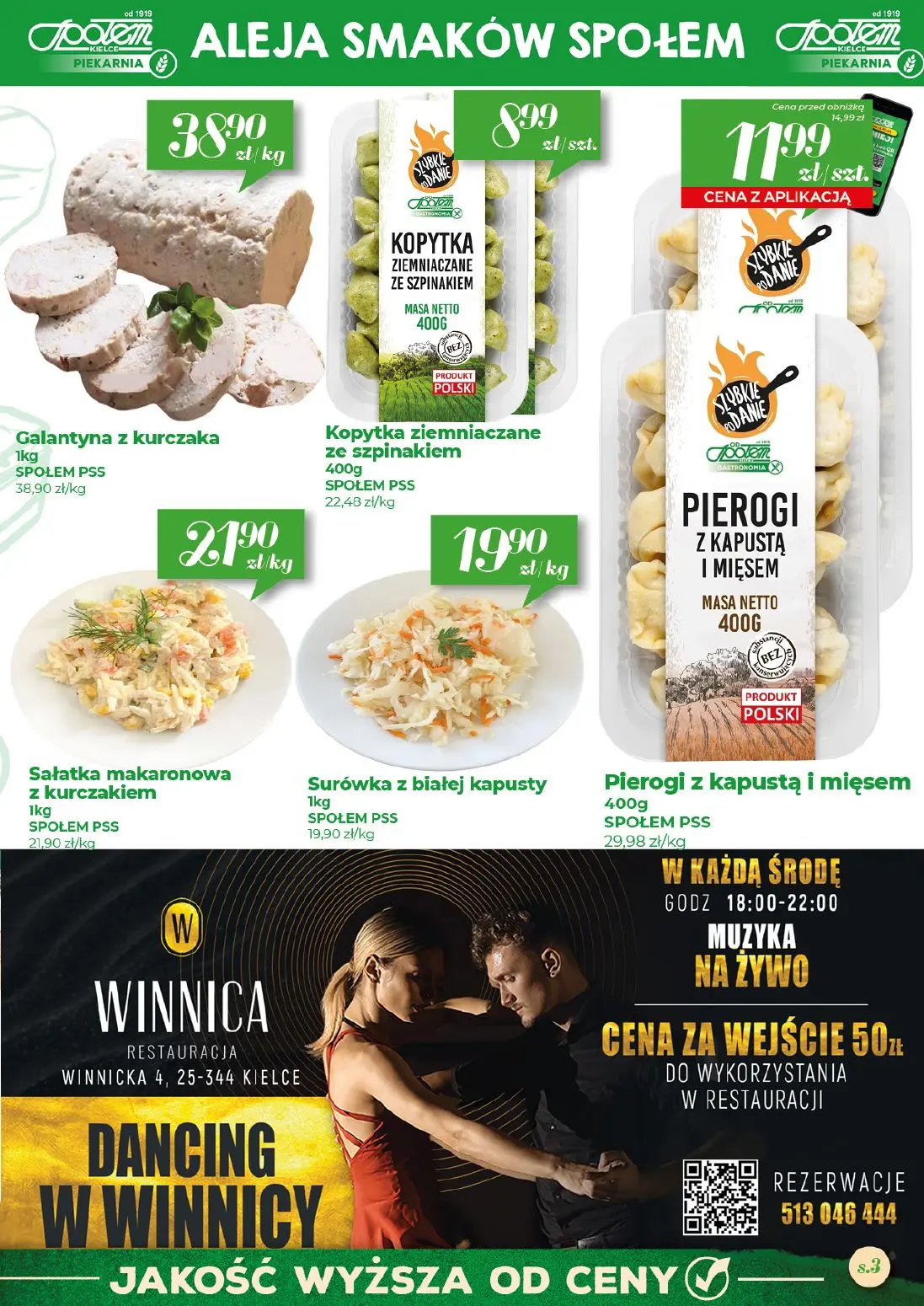 gazetka promocyjna Społem Kielce Jakość wyższa od ceny - Strona 3