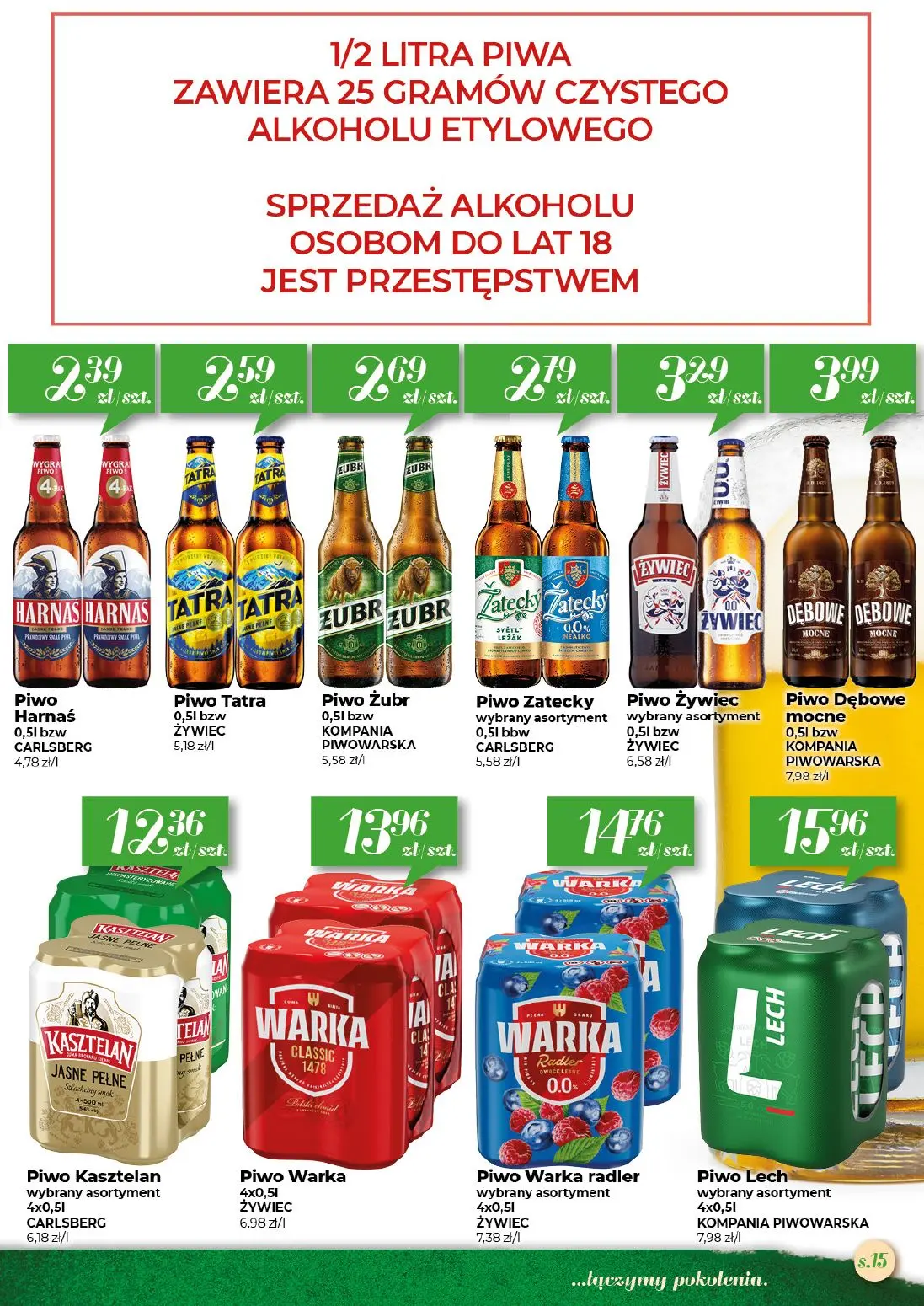 gazetka promocyjna Społem Kielce Jakość wyższa od ceny - Strona 15