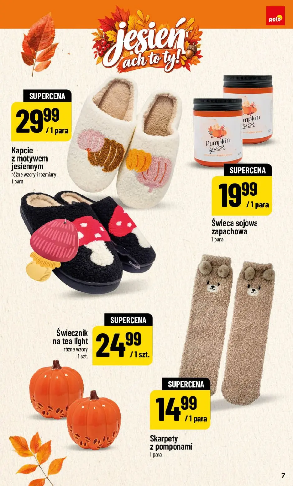 gazetka promocyjna POLOmarket Jesień ach to ty! - Strona 7