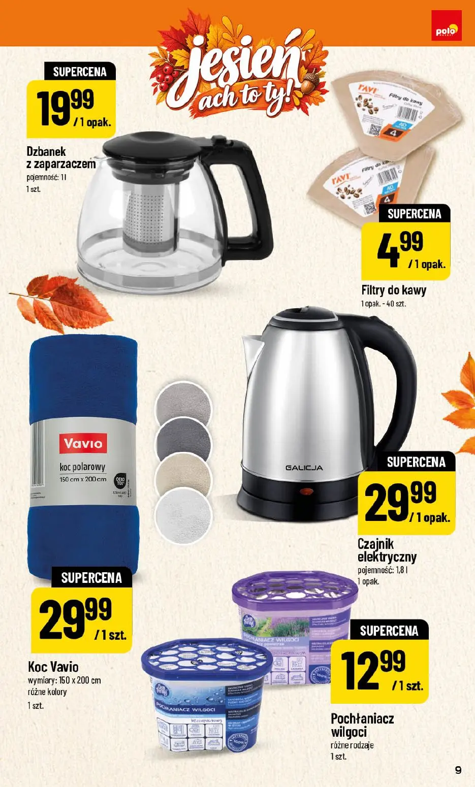 gazetka promocyjna POLOmarket Jesień ach to ty! - Strona 9