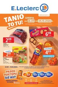 Gazetka promocyjna E.Leclerc, ważna od 2026-09-28 do 2026-10-05.