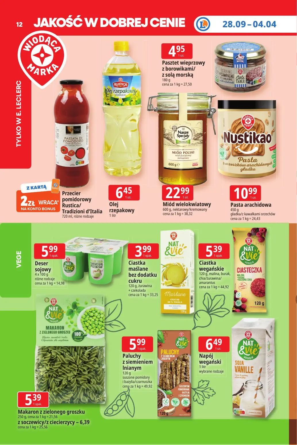 gazetka promocyjna E.Leclerc Tanio to tu! - Strona 12