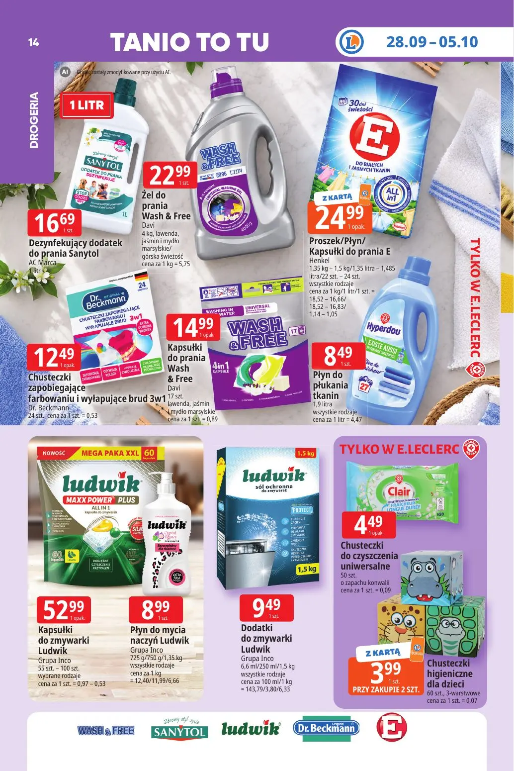 gazetka promocyjna E.Leclerc Tanio to tu! - Strona 14