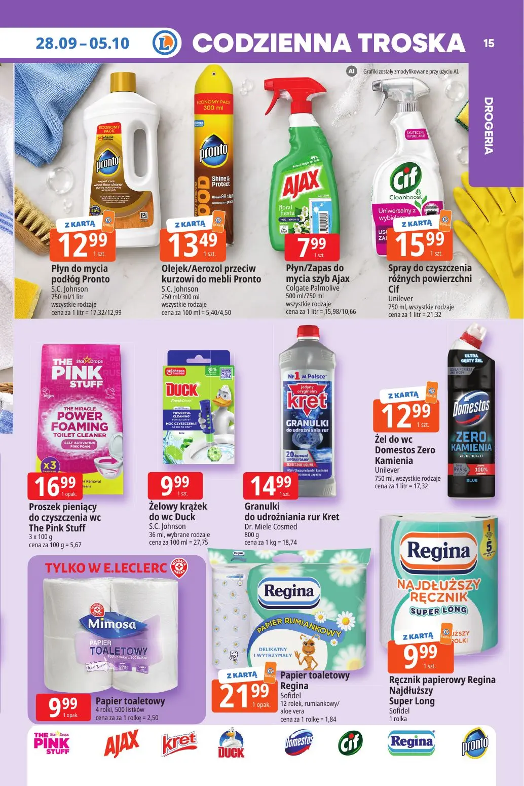 gazetka promocyjna E.Leclerc Tanio to tu! - Strona 15