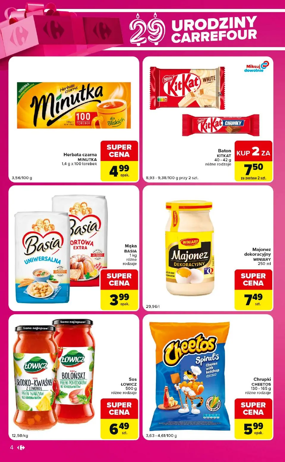 gazetka promocyjna Carrefour Express Urodziny Carrefour - Strona 4