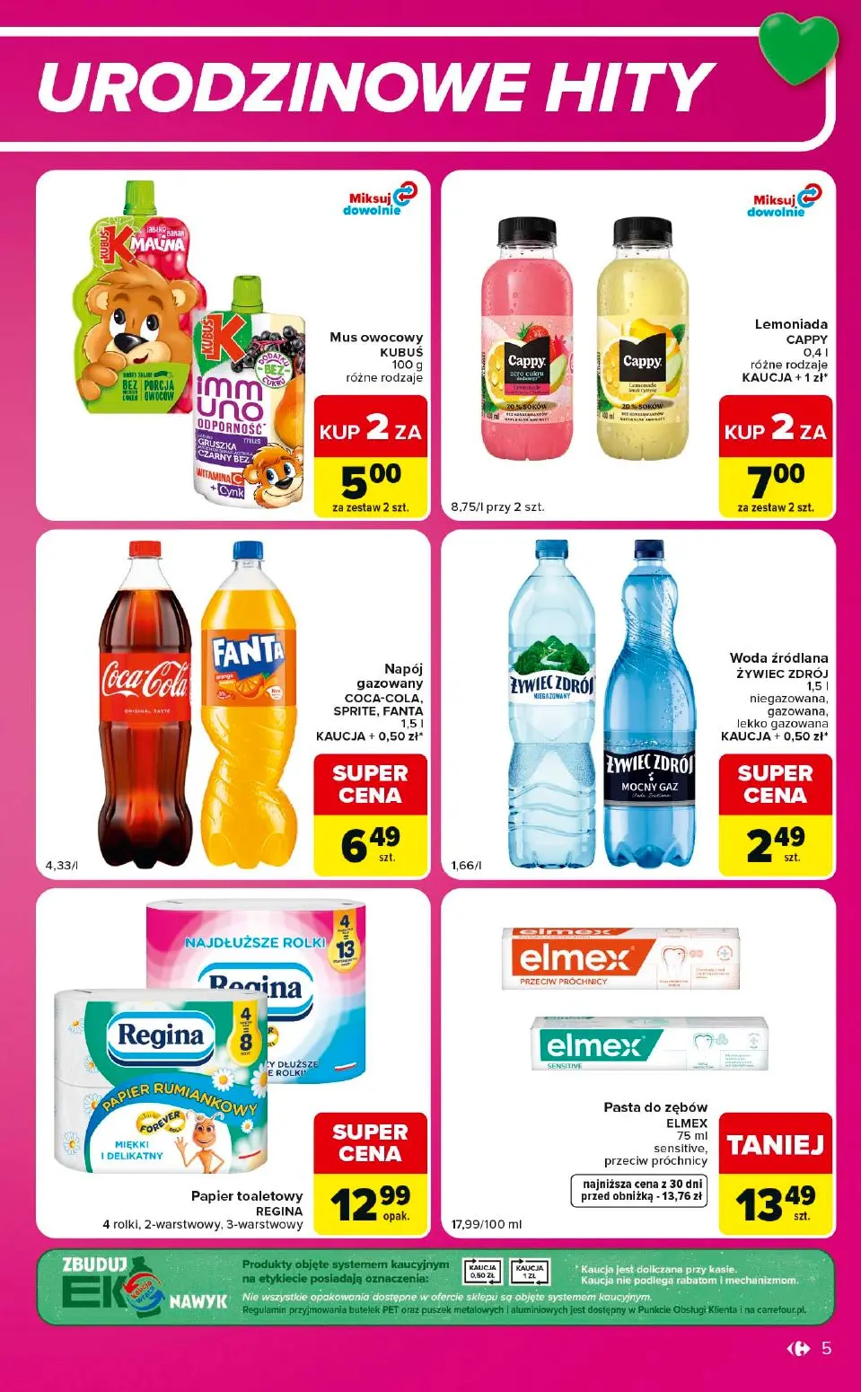 gazetka promocyjna Carrefour Express Urodziny Carrefour - Strona 5