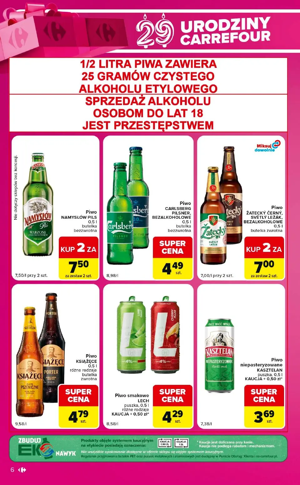 gazetka promocyjna Carrefour Express Urodziny Carrefour - Strona 6