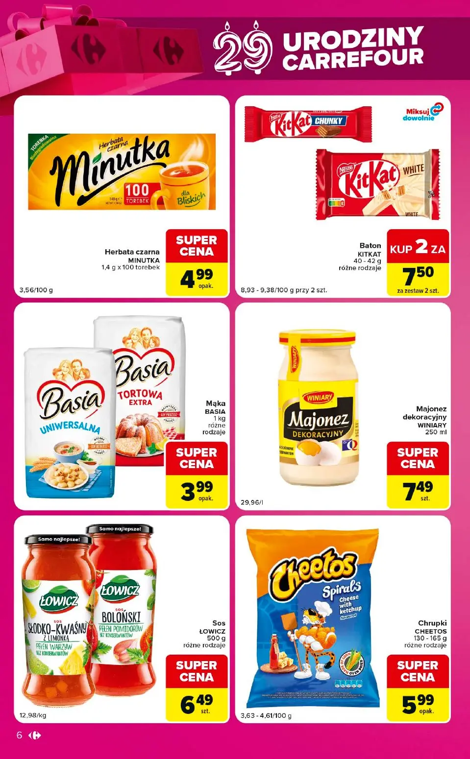 gazetka promocyjna Carrefour Market W sumie urodzinowe okazje - Strona 6