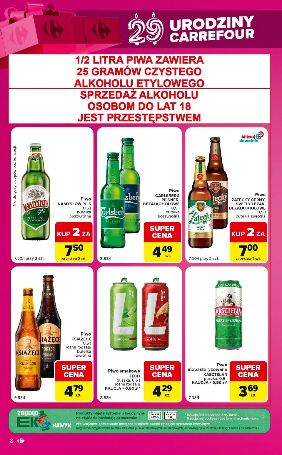 gazetka promocyjna Carrefour Market W sumie urodzinowe okazje - Strona 8