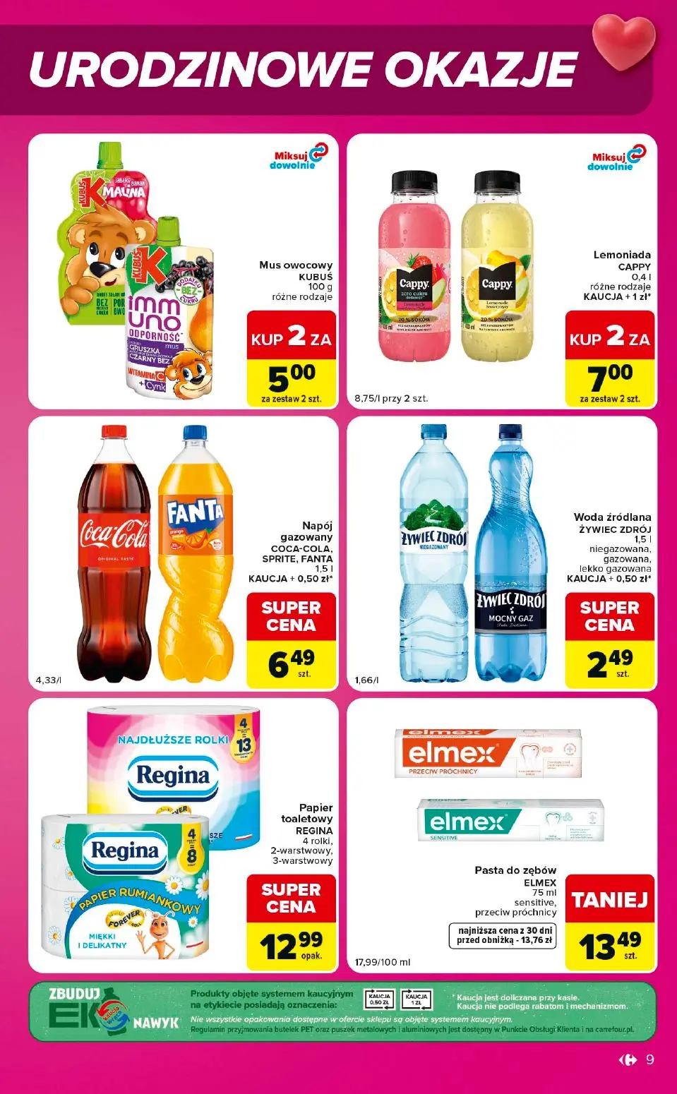 gazetka promocyjna Carrefour Market W sumie urodzinowe okazje - Strona 9
